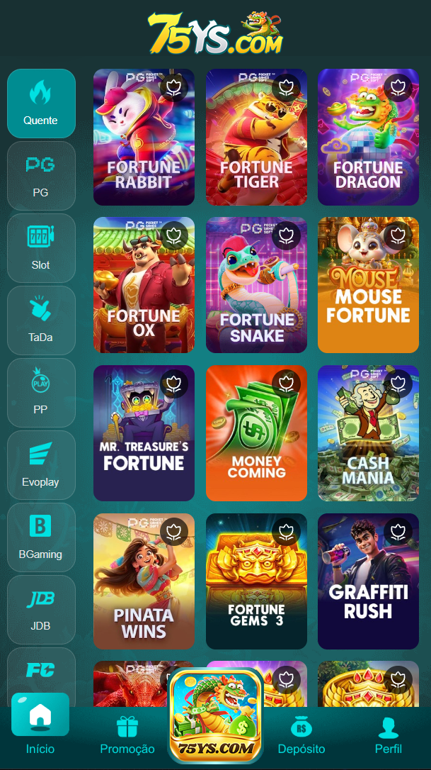 75ys.com explore inovador jogo